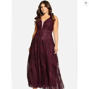 chinese dress ladies Amazon.com: City Chic Women's Apparel Women's Plus Size Maxi Divine Whimsy,  Navy, 20 : Clothing, Shoes & Jewelry main image 0
